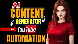 Free AI Tools for Youtuber & Creator | AI Content Generator for Youtube Automation Video