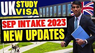 UK Study Visa 2023 Process: UK September 2023 Intake New Updates: Requirements, Fees, Deadlines