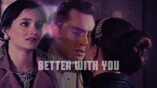 better with you | chuck + blair