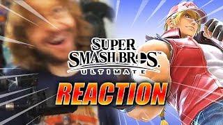 MAX REACTS: Terry Bogard Is In Smash Ultimate