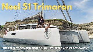 BEST TECHNICAL COMPARTMENT ON A SAILBOAT?| Neel 51 Trimaran [Full tour and interview]