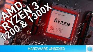 AMD Ryzen 3 1300X & 1200 Review, Core i3 Range Put On Notice!