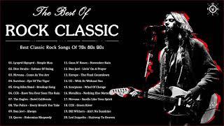 Classic Rock Greatest Hits 70s 80s 90s   Best Classic Rock Songs Ever