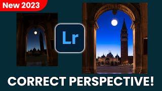 3 ways to correct perspective in your photo with Lightroom classic 2023