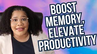 How to improve your memory to increase productivity