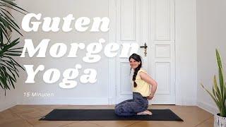 Yoga Morgenroutine | 15 Minuten zum Aufwachen und Einstimmen auf den Tag