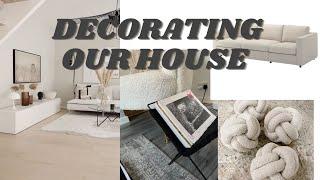 Decorating our house Vlog | Yasmin Buachie