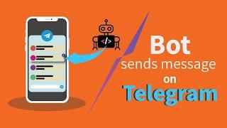  Built a bot that send messages on Telegram group using Python | Telegram bot automation