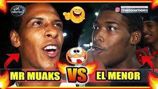 (  A REIR  ) MR MUAKS VS. EL MENOR Batalla Freestyle 2024