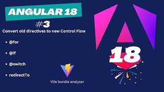 Mastering Angular 18's Control Flow: @for, @if, @switch, and RedirectTo function