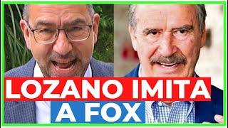  JAVIER LOZANO habla como VICENTE FOX y llama P*NDEJO a MARKO CORTÉS por ir a VENEZUELA