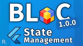 Flutter Bloc Library Tutorial (1.0.0 and Up) – Reactive State Management Crash Course