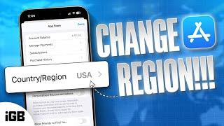 How to Change App Store Country or Region on iPhone, iPad or Mac