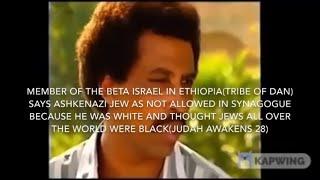 Member Of Beta Israel Who Have Kept Their Hebrew Customs For Centuries Says All Jews Were Black