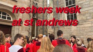 Freshers Week 2022 at St Andrews | SCOTLAND VLOG