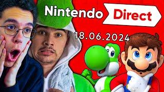 NINTENDO DIRECT REAKTION gemeinsam mit @F105H20CKT! 