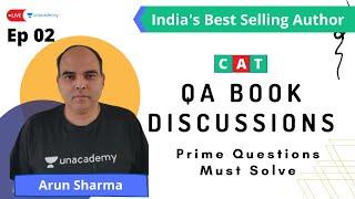 Arun Sharma's CAT Preparation | Quantitative Aptitude | CAT Book Discussions | Unacademy CATalyst