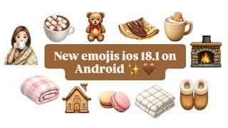 How to get ios 18.1 emojis on Android ( instagram stories ) ️