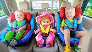 Diana and Roma's Family BEST Kids Videos! Let’s Buckle Up, Who's At the Door + MORE