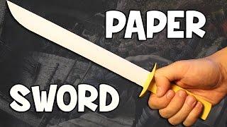 How to make a paper sword | Easy and Fast