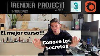 Curso RENDER PROJECT para Interiores | APRENDE a hacer RENDERS en 3ds Max & Corona Render !!! 