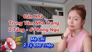 [ Đã Bán]  Hạ 150 Triệu Còn 2,5 Tỷ -  Bán Nhà 2 Tầng Trung Tâm Nha Trang Gần Biển | Khổng Vân bds