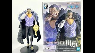 [피규어 언박싱] 원피스 반프레스토 출항 시리즈 크로커다일 피규어 언박싱 ONE PIECE BANPRESTO THE SHUKKO CROCODILE FIGURE UNBOXING