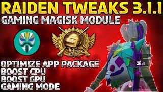 Best Magisk Gaming Module | Raiden Tweaks | Best Magisk Module For BGMI/PUBG | PUBG Lag Fix