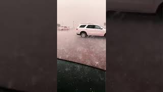 Storm Al-Ula city, western Saudi Arabia