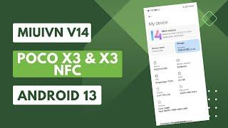 Install MIUIVN V14 in POCO X3 || MIUI 14 Custom Rom