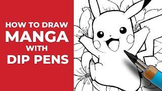 How to Draw Manga with Dip Pens Beginner Tutorial