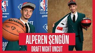 DRAFT DAY UNCUT  Go BEHIND THE SCENES with Alperen Şengün on the night he was drafted 16th overall!