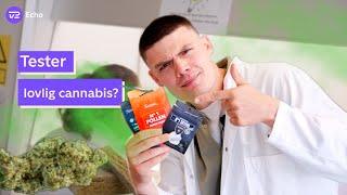 Tester lovlig cannabisprodukter fra kiosken - men bliver vi meldt til politiet?