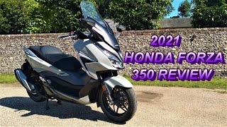  2021 HONDA FORZA 350 REVIEW 