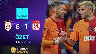 MERKUR BETS | Galatasaray (6-1) Sivasspor - Highlights/Özet | Trendyol Süper Lig - 2023/24