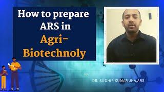 Meet 1st Ranker of ICAR-ARS Agri-Biotechnoly-2015,Mr.Sudhir Kumar Jha