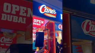 Raising Cane’s Chicken Fingers review #shorts #trending #viral #fyp #raisingcanes #dubai #shaggy