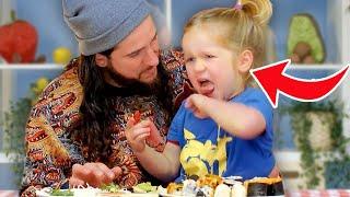 I Ate Raw Fish! - Romeo Eats Sushi 