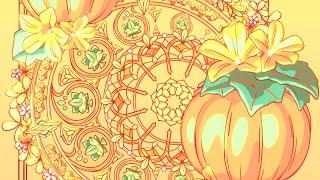 Art Noveau Pumpkins in Blender 3D with Grease Pencil & Geometry Nodes