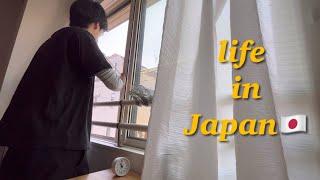 【vlog】️ daily life in Japan| Cleaning the room, shining shoes, shopping, eating with friends