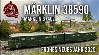 Märklin Landilok 38590 in der Vorstellung und 37407 BR 140 - Besuch bei Gebrauchtemodellbahn!