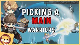 Picking A Main | All Warrior Classes | MapleStory 2022 Post Destiny