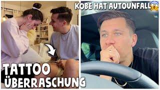 Kobe ÜBERRASCHT MONE mit TATTOO! + Kobe hat AUTOUNFALL! | kobexmone