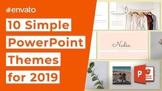 Top 10 Simple PowerPoint Themes