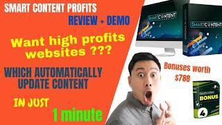 smart content profits review|smart content profits demo & Walkthrough|Exclusive bonuses included