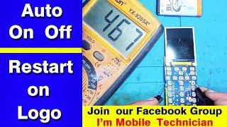 all Chinese keypad phone auto restart | Auto on off problem solution #lastsolution