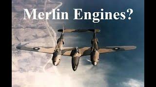 P-38 Lightning Why Not Merlin Engines?