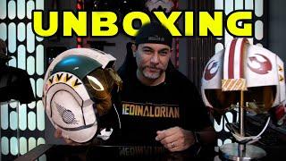 Hasbro Star Wars The Black Series Wedge Antilles Helmet Unboxing!