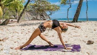 Intermediate Yoga   Stress Release Flow | Playa Barrigona