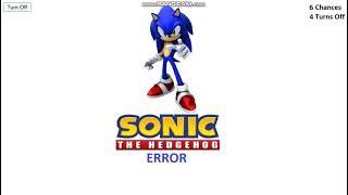 Sonic Error (Remastered) (Bad Ending 1)